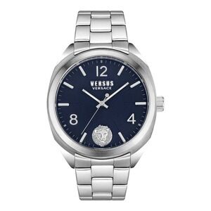 Versus Versace Men Watch Lexington Blue Dial Quartz Silver VSPLI2521 44mm